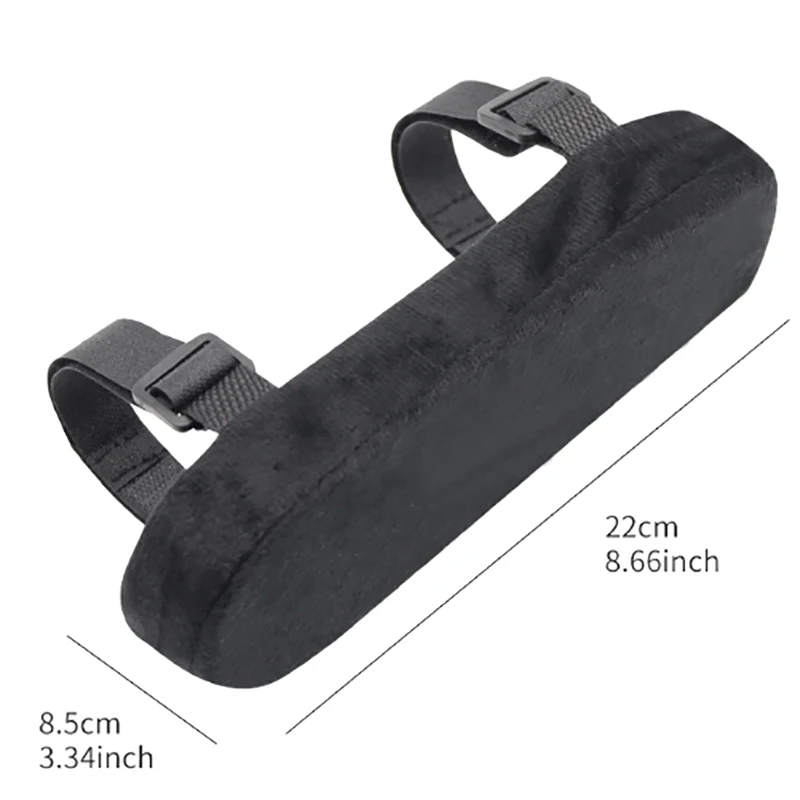 Cuscino per bracciolo per sedia da ufficio in Memory Foam imbottitura per braccioli in cotone PP cuscino per cuscino morbido per sedia da ufficio a casa comodo cuscino per gomito