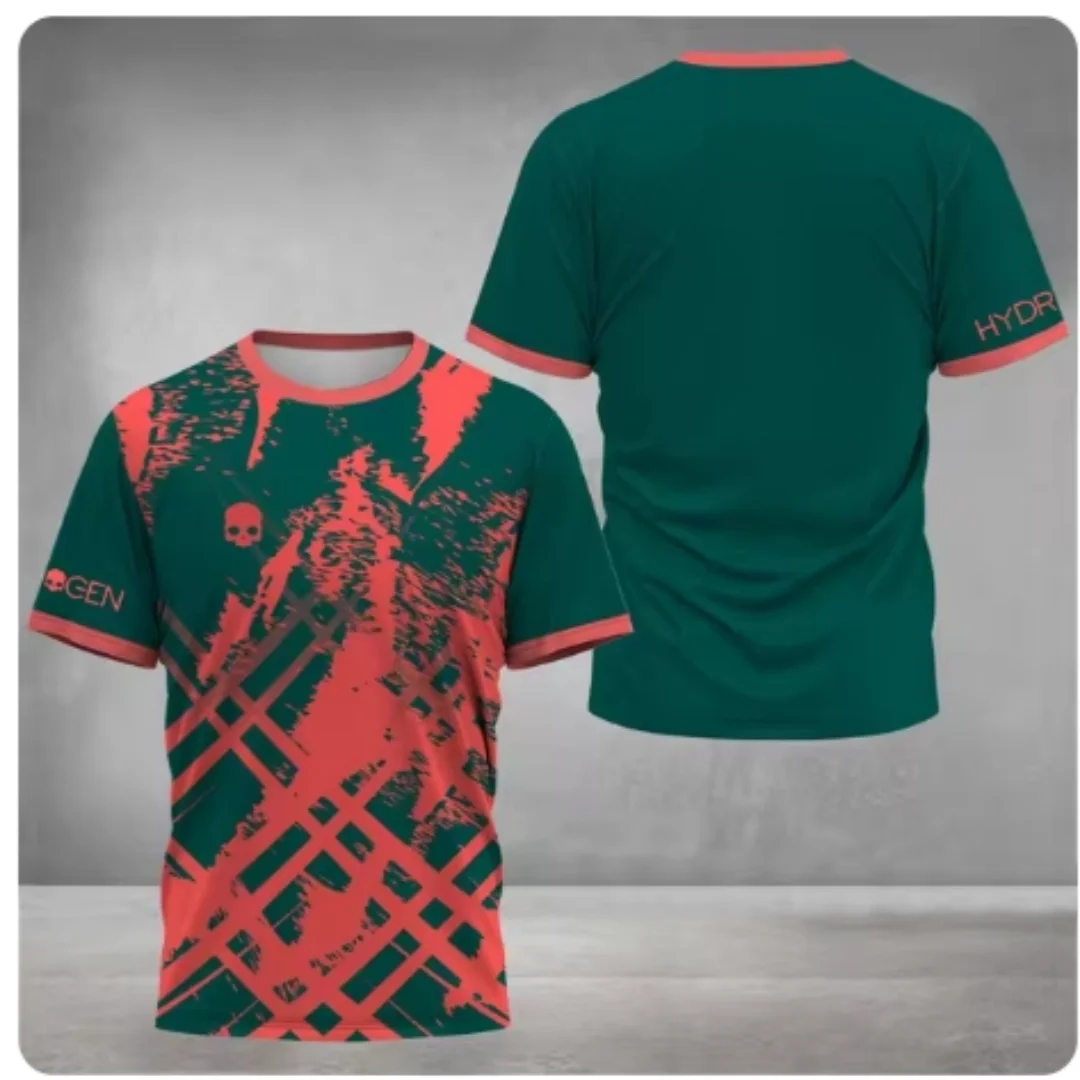 

Дышащая мужская футболка для тенниса Padel, летняя спортивная футболка с короткими рукавами для спорта на открытом воздухе, быстросохнущие футболки для футбола и бега, одежда