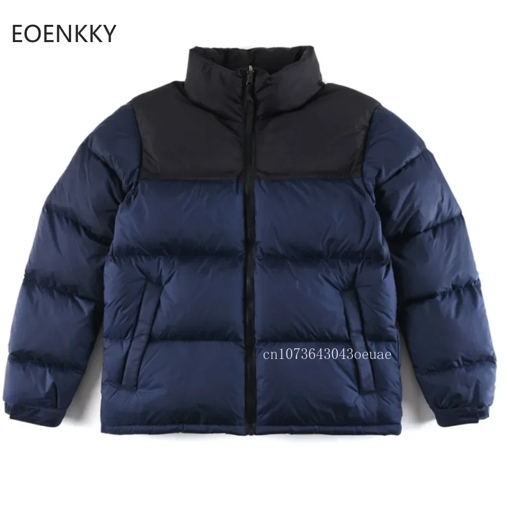 EOENKKY Face1996 Winter Embroidery 700 Men\'s Duck Down Jacket Warm Coat Women\'s Fashion Outdoor Top Couple Casual Brand Down