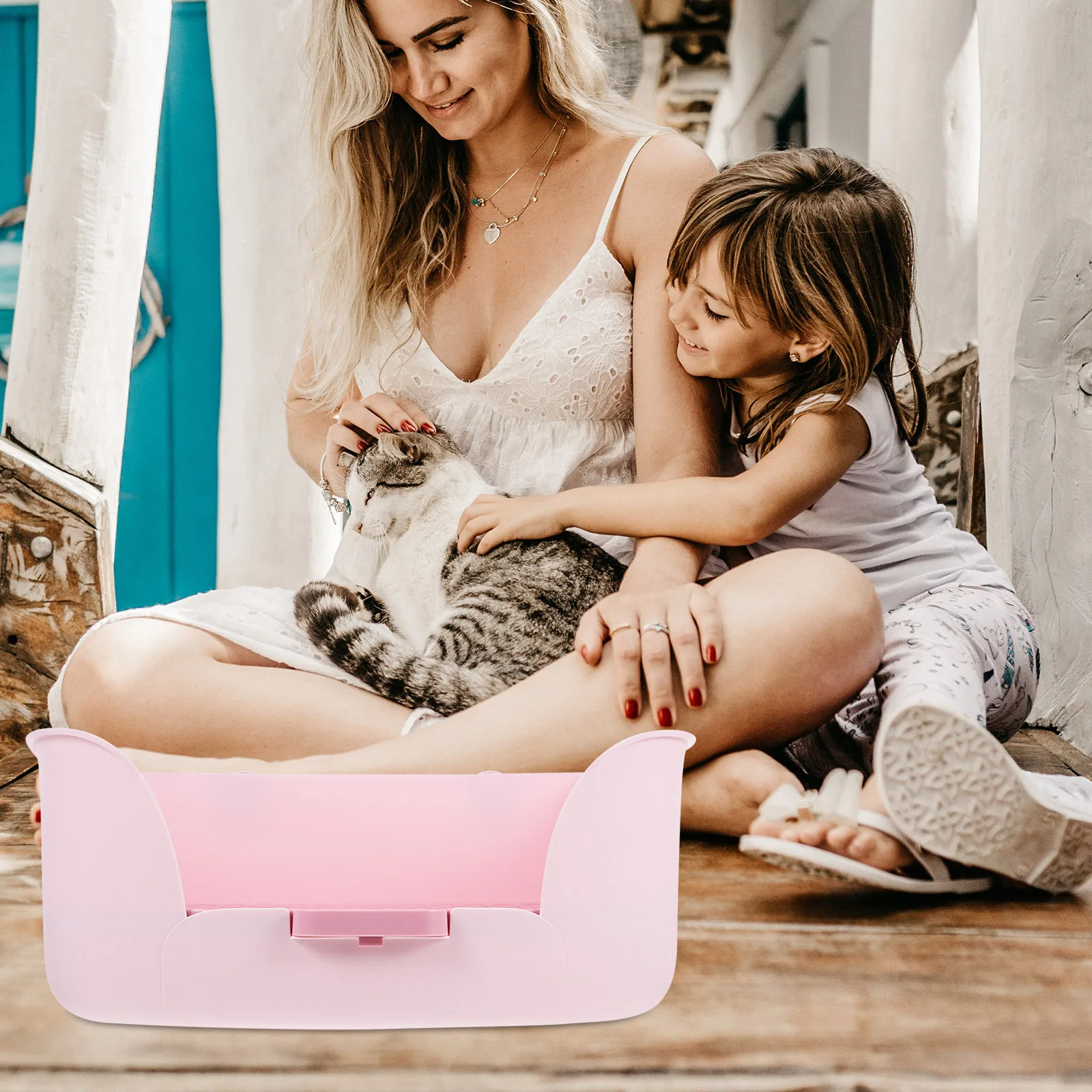 

Large Rabbit Litter Box Mini Portable Pet Tray Bunny Potty Trainer Guinea Pig Hamster Rat Ferret Litter Pan Small Animal