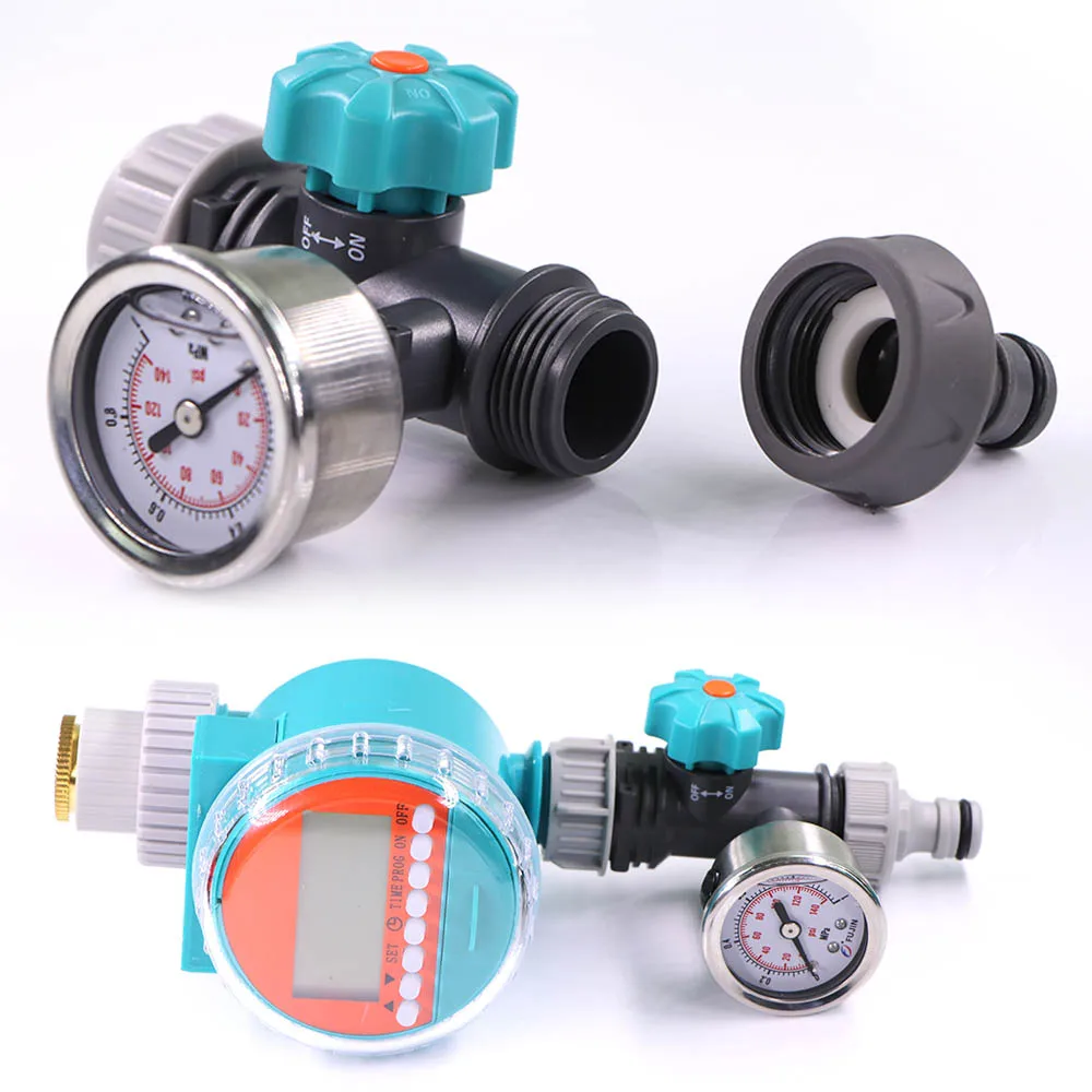 

Garden Ball Valve Water Water Pressure Control for DIY Irrigation Pipe Tube Adapter Coupling Joint Extender Watering Accessories