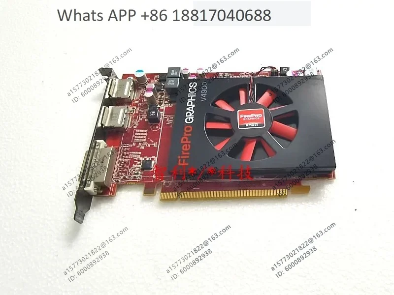FirePro V3900 V4900 1GB Professional Graphics Card CAD/PS Medical Accessories DP supports 2K