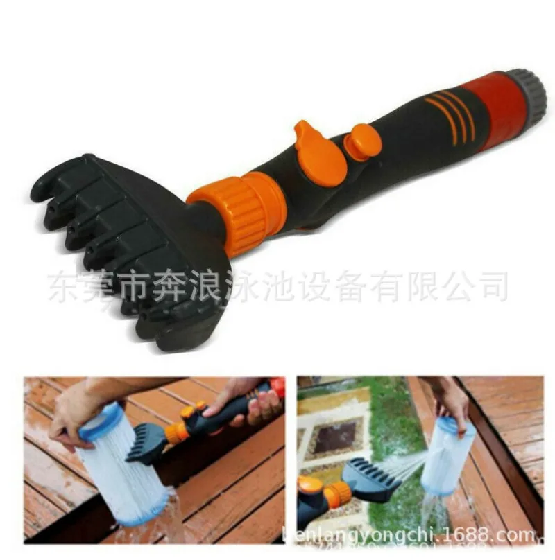 15 Hole Robot Pool Cleaner Pool Filter Cleaner Acrylic Pool Non-woven Paper Filter Cleaner Brush PP Material European  American