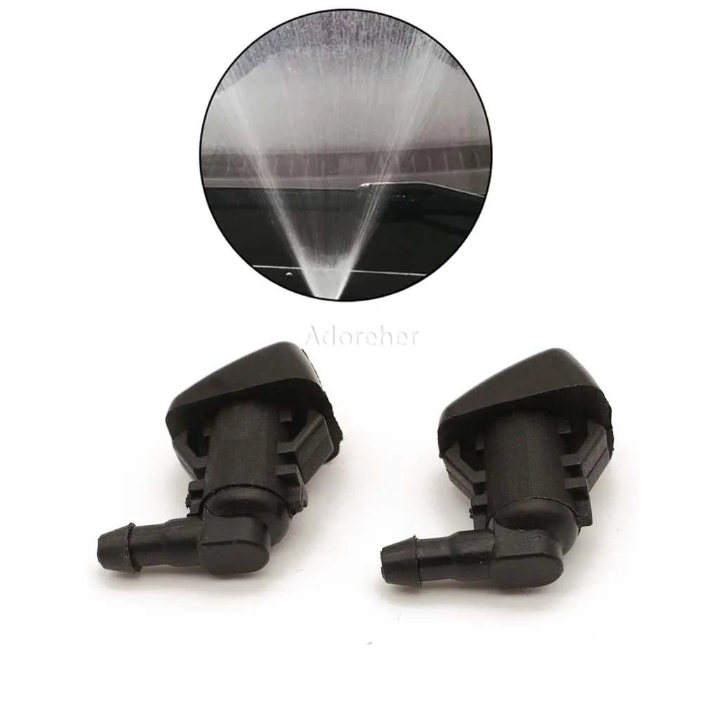

2PCS Car Front Windshield Washer Jet Wiper Nozzles For Ford Focus Edge 2.0T 3.5L 2008 2010 F250 F350 F450 F550