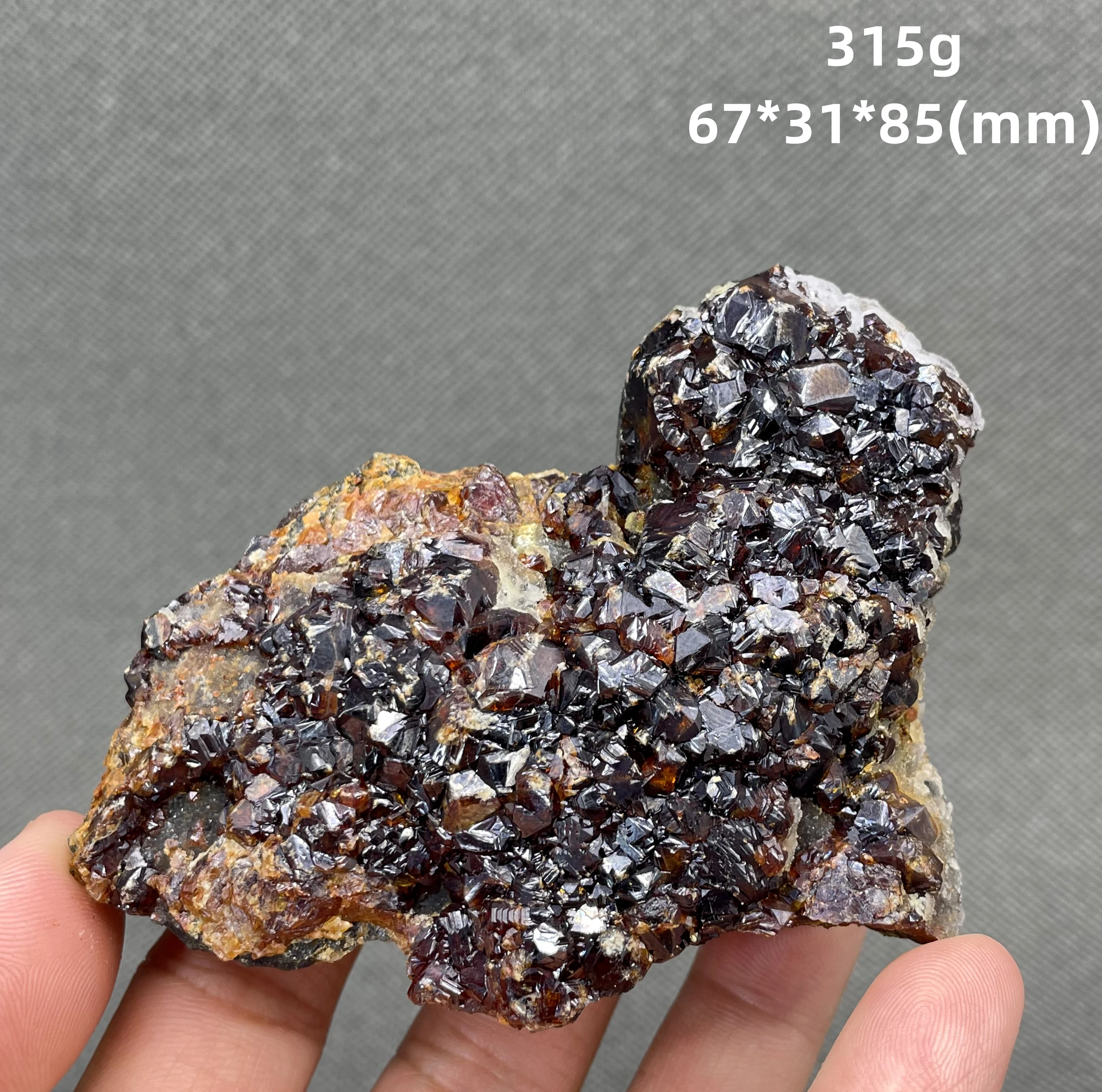 NEW! 100% natural sphalerite mineral specimens stones and crystals quartz crystals healing crystal