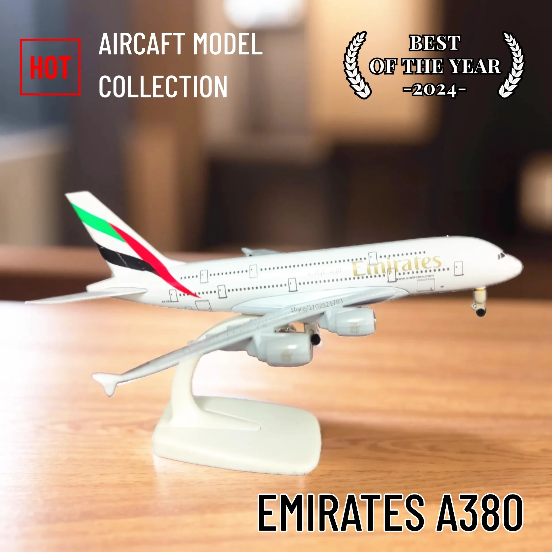 Diecast Emirates Aircraft Model Scale 1:250 Plane Miniature A320 A330 A350 A380 B737 B747 B777 B787 Aviation Kid Xmas Gift Toy