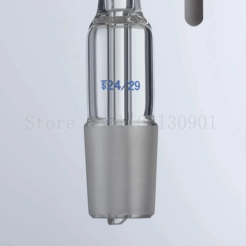 1pc 10ml-1000ml Lab Borosilicate Glass Cylindrical Separatory Funnel for Chemical Experiments