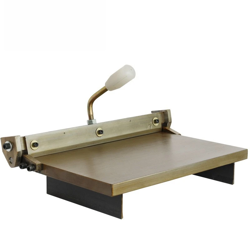 Manual 12 Inch 14 Inch Genuine Leather Wallet Bag Small Folding Machine for Folding and Edging