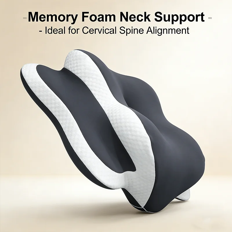 2026 NEW Slow rebound memory pillow deep sleep pillow adult butterfly pillow zero pressure memory foam neck pillow