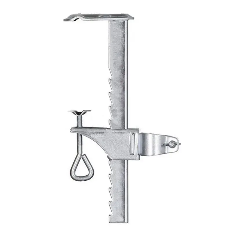 A25F-Metal Beach Patio Umbrella Clamp Umbrella Grass Anchor Parasol Holder Quick Mounting