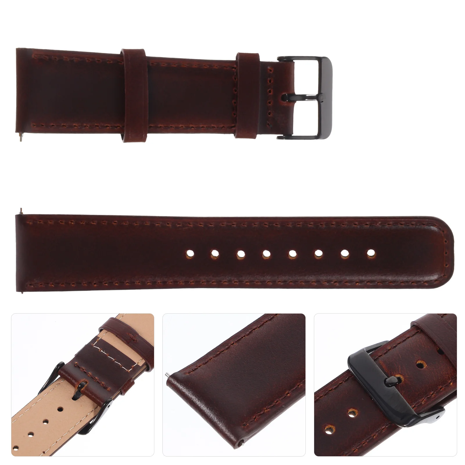 

Smart Quick Release Retro Durable Replacement Watch Strap Casual Wristband for Smartwatch and Watches