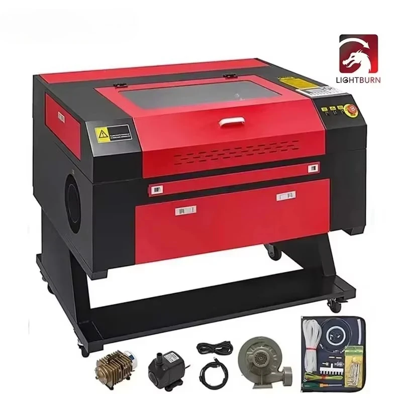 

SIHAO 80W CO2 Laser Carving Machine Large Size 500x700mm Professional Woodworking Carving and Cutting Tool Ruida Control System