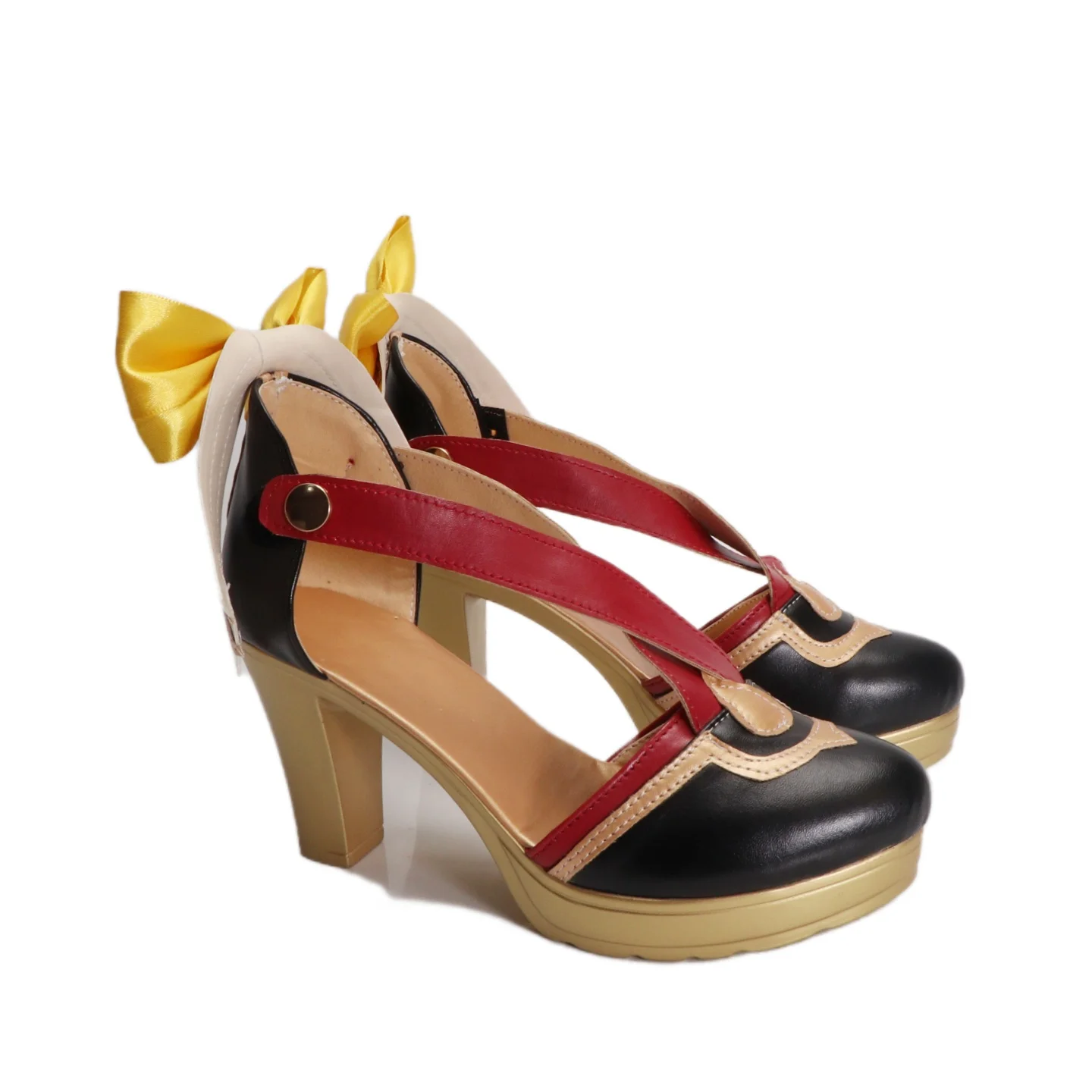 Genshin Impact Sandrone Marionette Cosplay zapatos botas fiesta de Halloween mujeres niñas tacones altos