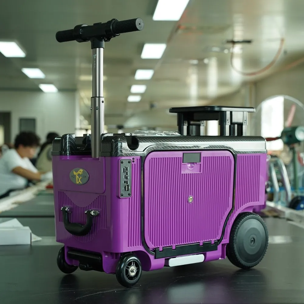 

2026 new arrivals Durable ABS Material Lightweight Smart Luggage Suitcase with TSA Lock Elect Suitcase Luggage