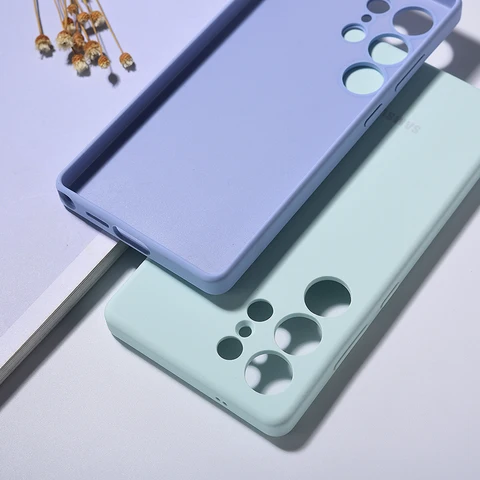Оригинальный чехол для Samsung S25 Ultra Liquid Silicone Soft Case, полная защитная задняя крышка для телефона Galaxy S25Plus S25 + 5G
