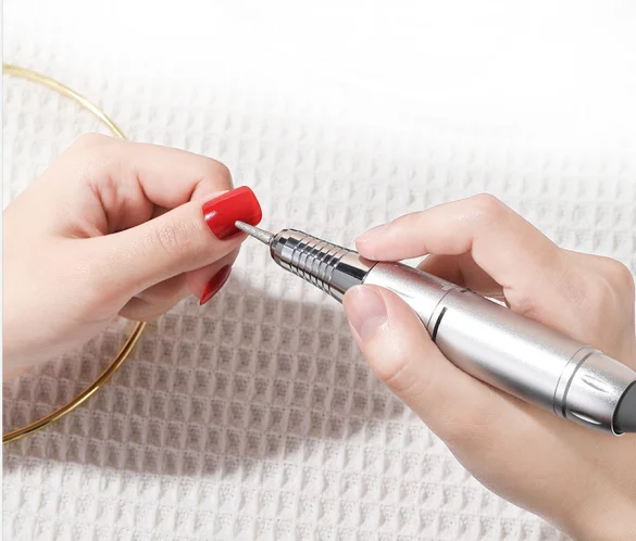 Bürstenlose hochwertige elektrische Nagelbohrmaschine, 35.000 U/min, professioneller Kupferstift, Pro-E-Datei, stark, für Maniküre, individuelles Logo
