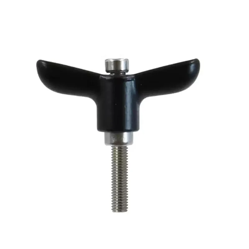 1pcs M4 M5 M6 Small Straight Rod Handle With Adjustable Fixed Handle HAJ26/HAJ27 Butterfly Shaped Adjustable Handle