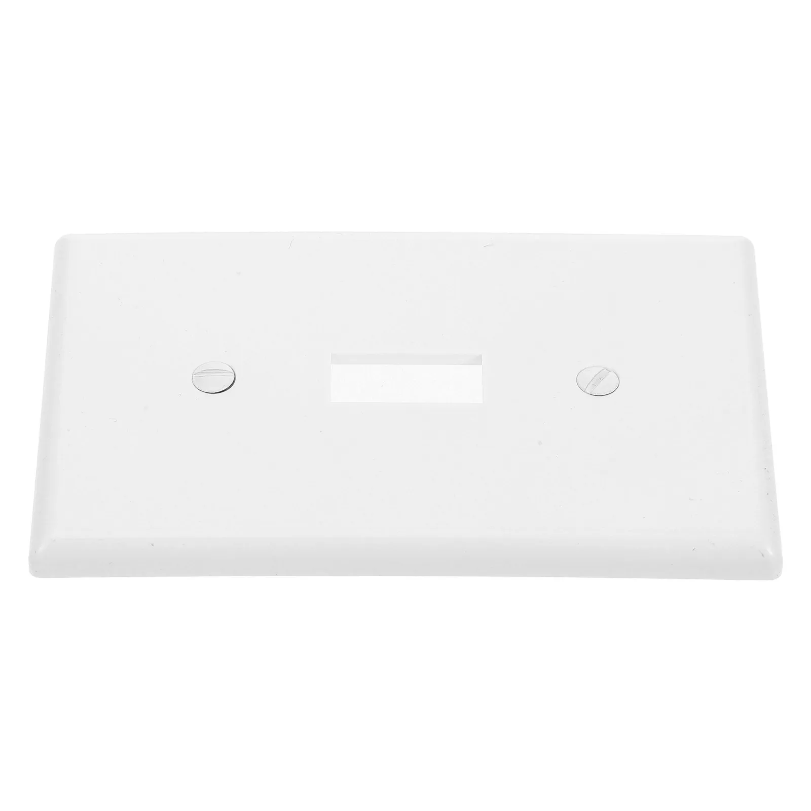 Single Light Switch Cover Plate American Design Smooth Rounded Edges Easy Install Wall Socket Cover Outlet and Switch Plate