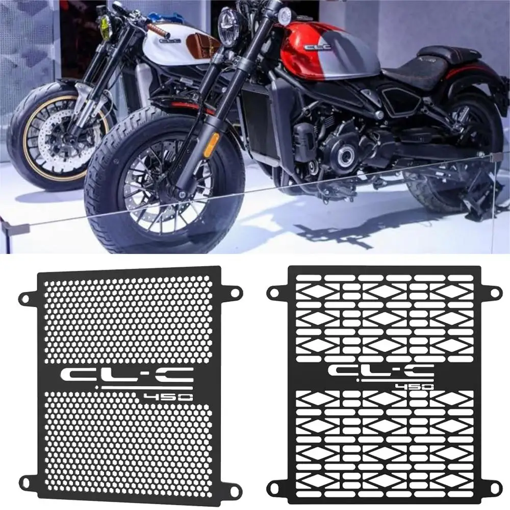 

Motorcycle Radiator Grille Guard Cover Protector For CFMOTO CLC450 Bobber 450 CLC 2022 2023 2024 Moto Water Tank Protection