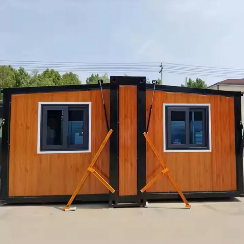 40FT Modular Expandable Container House High-Grade Steel Prefab Home with Foldable Design Quick Assembly Available
