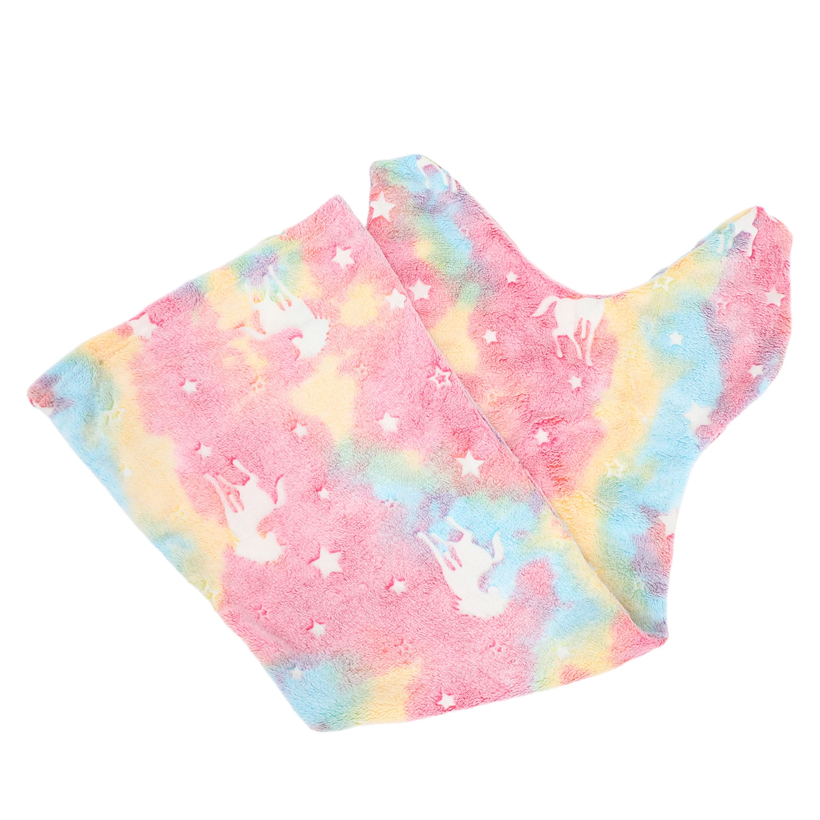 

Glow In The Dark Girls Soft Luminous Sleeping Bag Cozy Wearable Kids Fleece Throw Glowing Children'S Sleep Blanket Toddler Fish