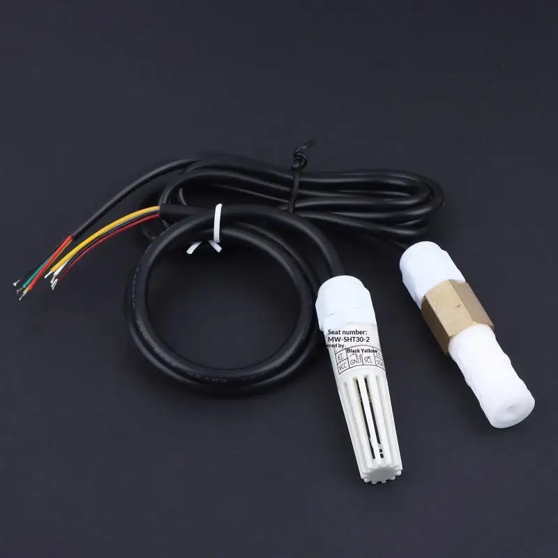 SHT30 I2C Output Temperature Humidity Sensor Waterproof Dustproof Sensor Module High-Precision Digital Probe Cable