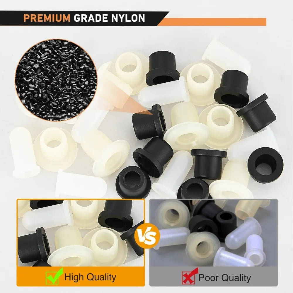 30pcs Emblem Grommet Clip Kit for BMW Models, Replaces OEM Parts 51-14-1-807-495