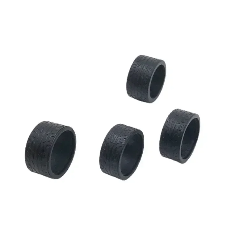 Metall-Upgrade, zwei breite und zwei schmale, 26,5 mm Außendurchmesser, Rennrad, für WLtoys KYOSHO Mosquito Car 1/28 RC-Autoteile