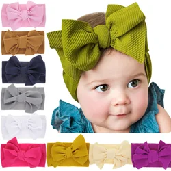 Handmade baby headwear girl headwear large bow baby boy headband headscarf