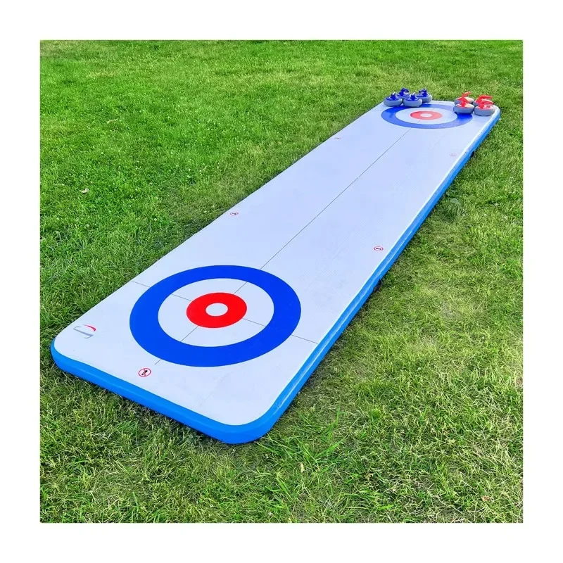 

Inflatable ice rink curling, Carnival inflatable sports game inflatable curling set team built