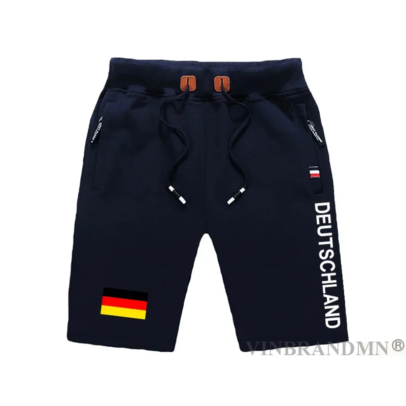 Germany Deutschland mens shorts beach new men's board shorts flag workout zipper pocket sweat bodybuilding 2021 cotton German DE