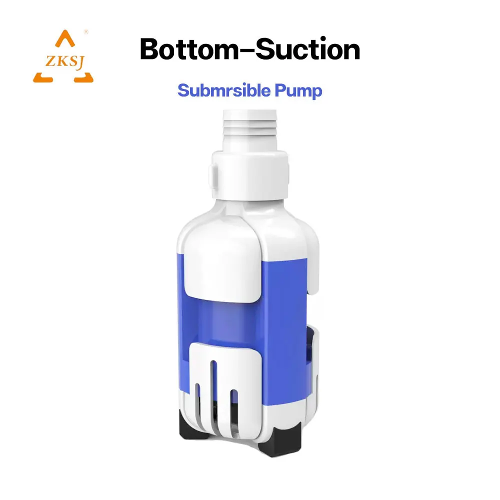 Bottom-Suction Submersible Pump ZKSJ Aquarium Pump Slient Inverter pumps Power can be adjusted Fish tank bottom suction pump