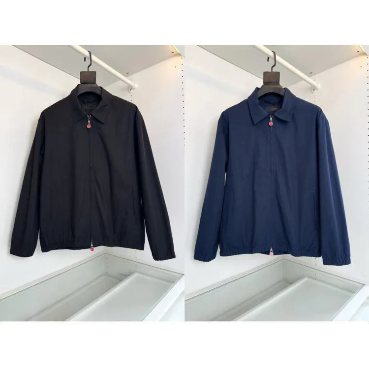 

Italian Kiton autumn and winter new fashion old money style casual lapel jacket men's business long-sleeved jacket