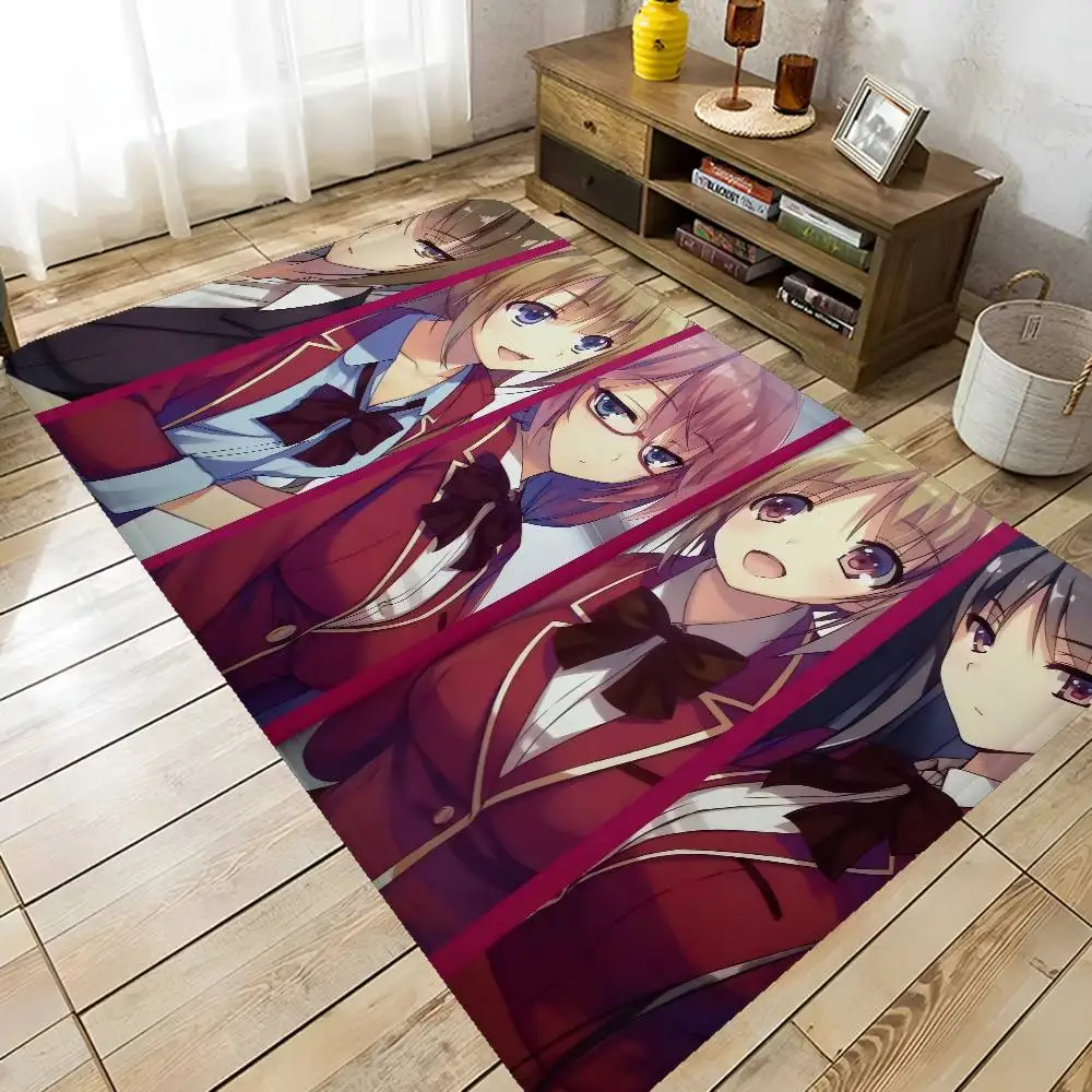 Anime Classroom of The Elite Entrance Door Mat Nordic Style Home Doormat Bathroom-Toilet Mats Bedroom Hotel Decor Mat