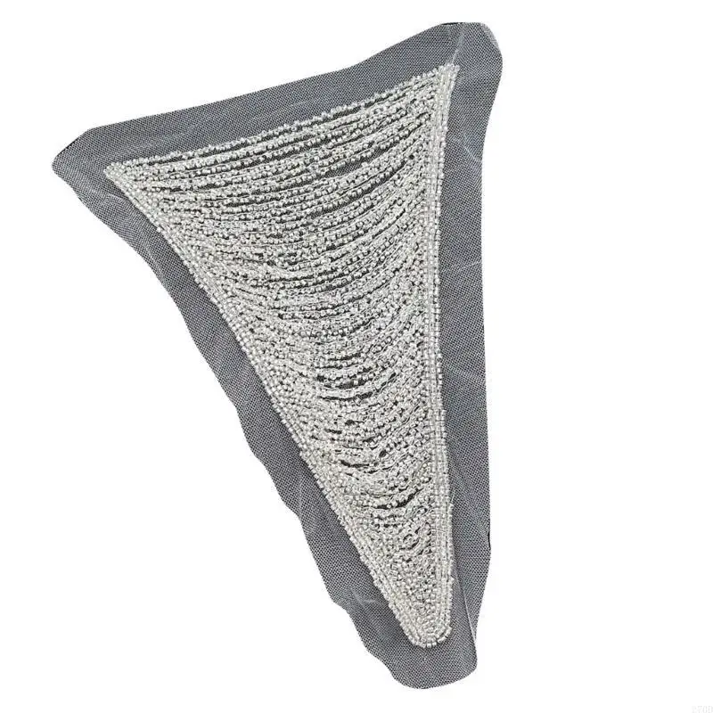 270D ไดนามิกหลายชั้น Fringe Beaded Trim พู่ชุดแต่งงานเสื้อผ้าสบายๆเหมาะสำหรับผู้นำเทรนด์