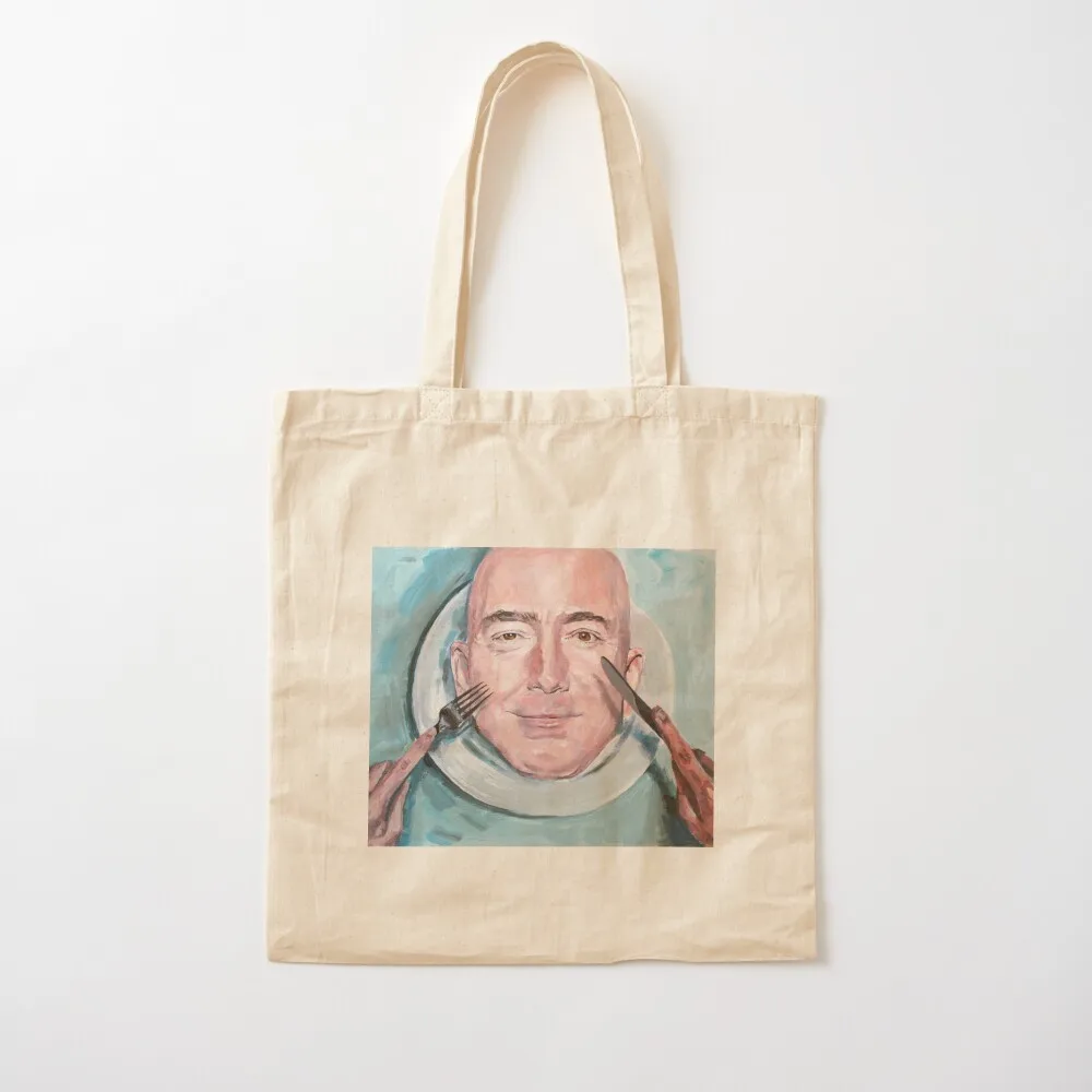 Eat the Rich Tote Bag Lady bags canvas shopping bag shopping bag logo personalized tote