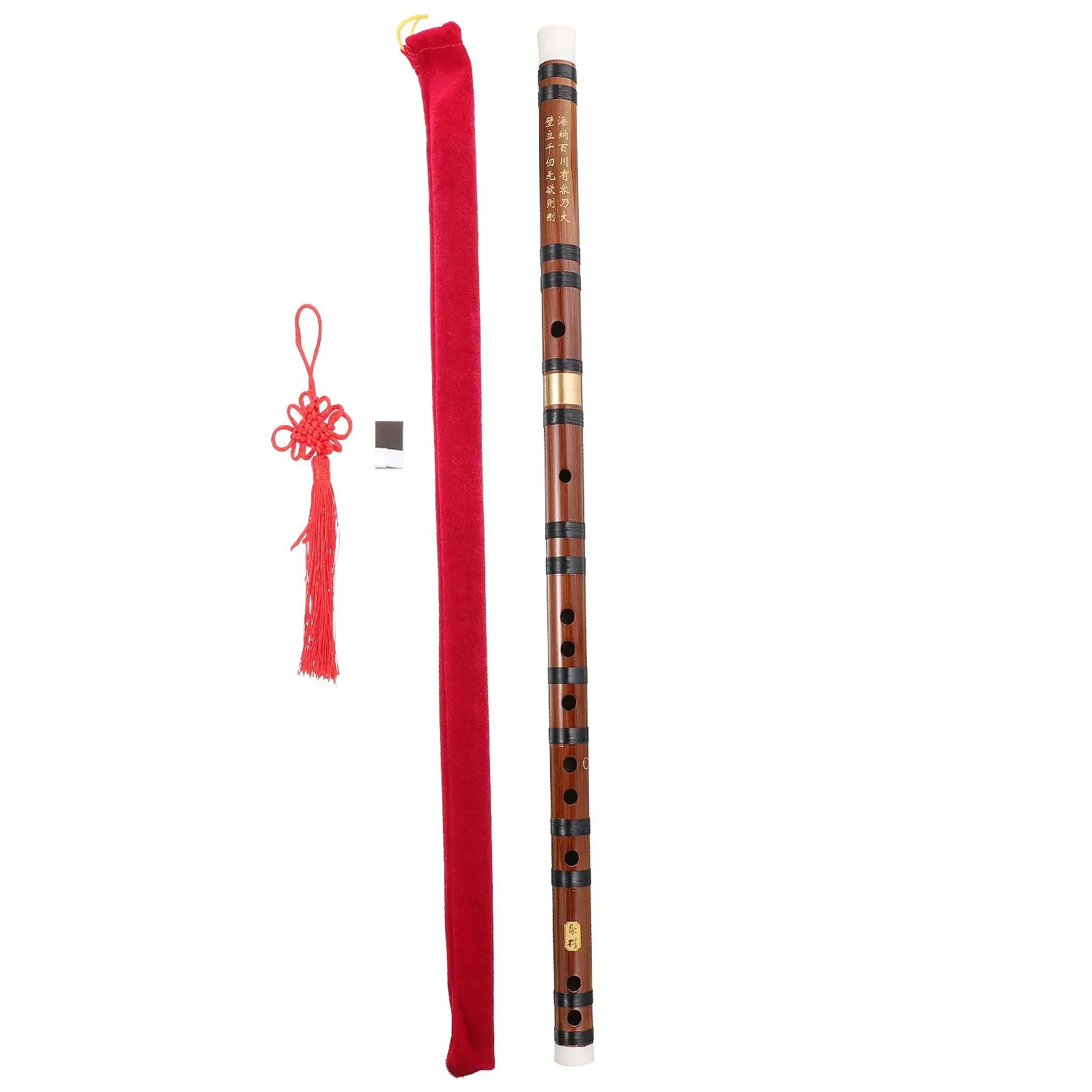 

Bamboo for Beginners Portable Music Instrument Lightweight Durable Students Flute Chinese Flute Bamboo Musical Instrument