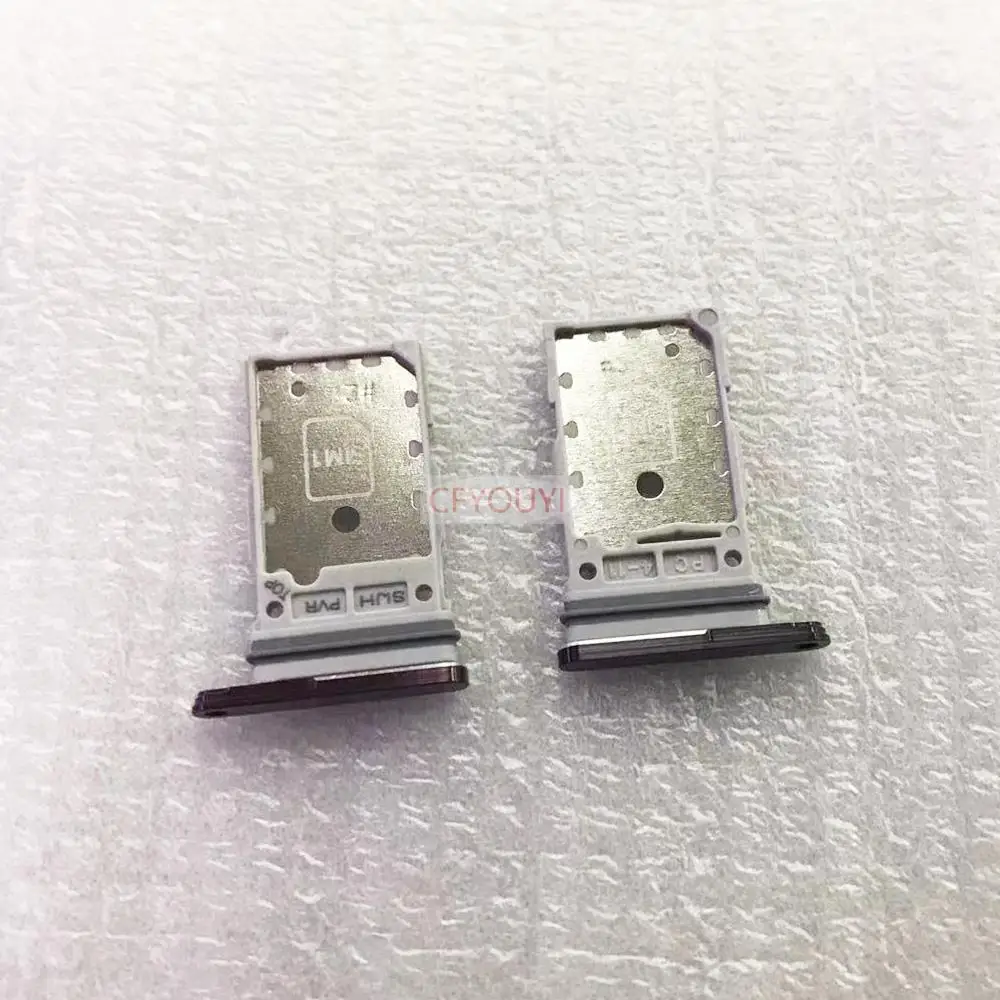 New For Samsung Galaxy S22 Ultra 5G S908 OEM Dual SIM Card + SD Card Tray Holder Replacement Part