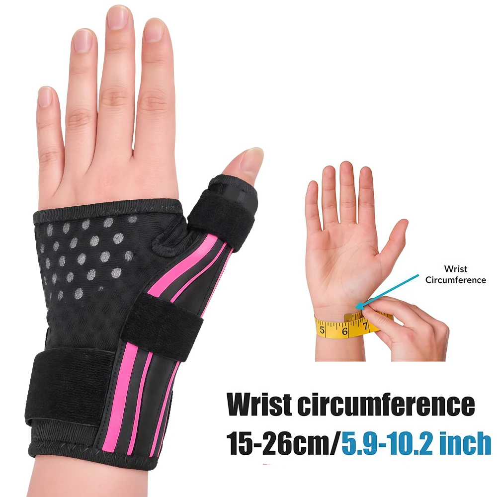 1/2 Stück Handgelenkstütze bei Arthritisschmerzen, Daumenbandage für Triggerfinger, für Männer und Frauen, Sport, De Quervain, Sehnenentzündung, CMC – Detail 17