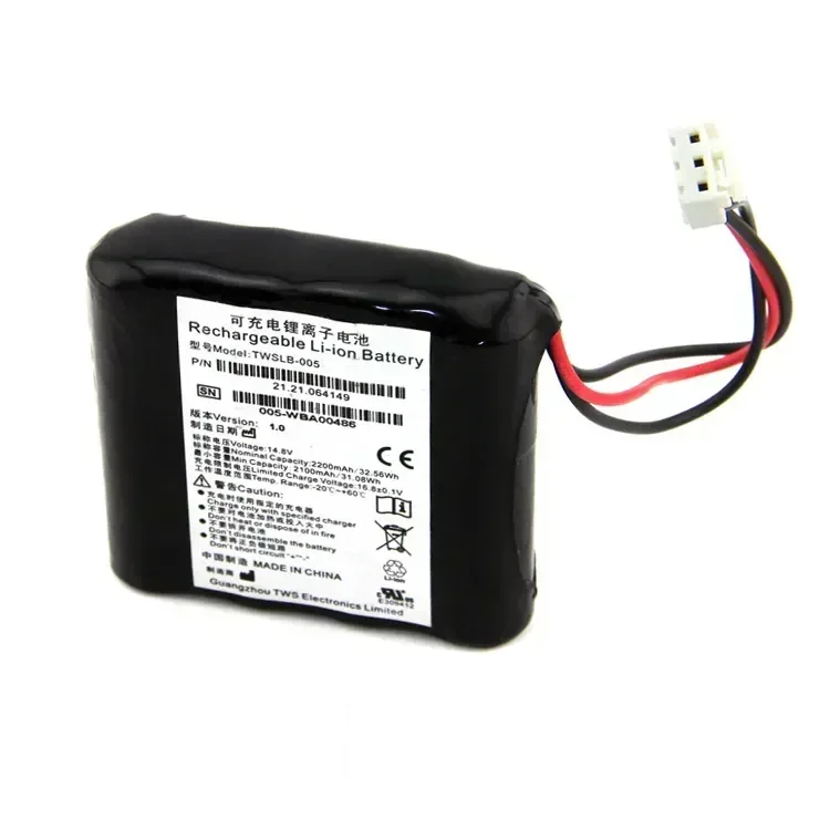 EDAN TWSLB-005 Model Compatible 14.8V 2200mAh Rechargeable Lithium Battery - Replacement & Upgrade Option