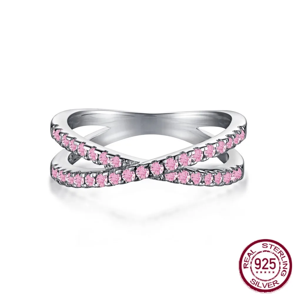 S925 Women's Design Sense Silver Ring Personalized Cool and Brilliant Style Women's Diamond Jewelry Wholesale