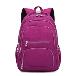 TEGAOTE A4 uomo donna grande capacità 14 ''zaino da viaggio per Laptop zaino impermeabile leggero blu grigio nero rosso M0989