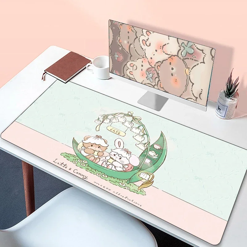 Mouse pad Kawaii Lolita Gaming Laptops Gummi matte Mauspads PC Gamer Computer zubehör Deskmat erweiterte Mausepad Matten xxl Pad