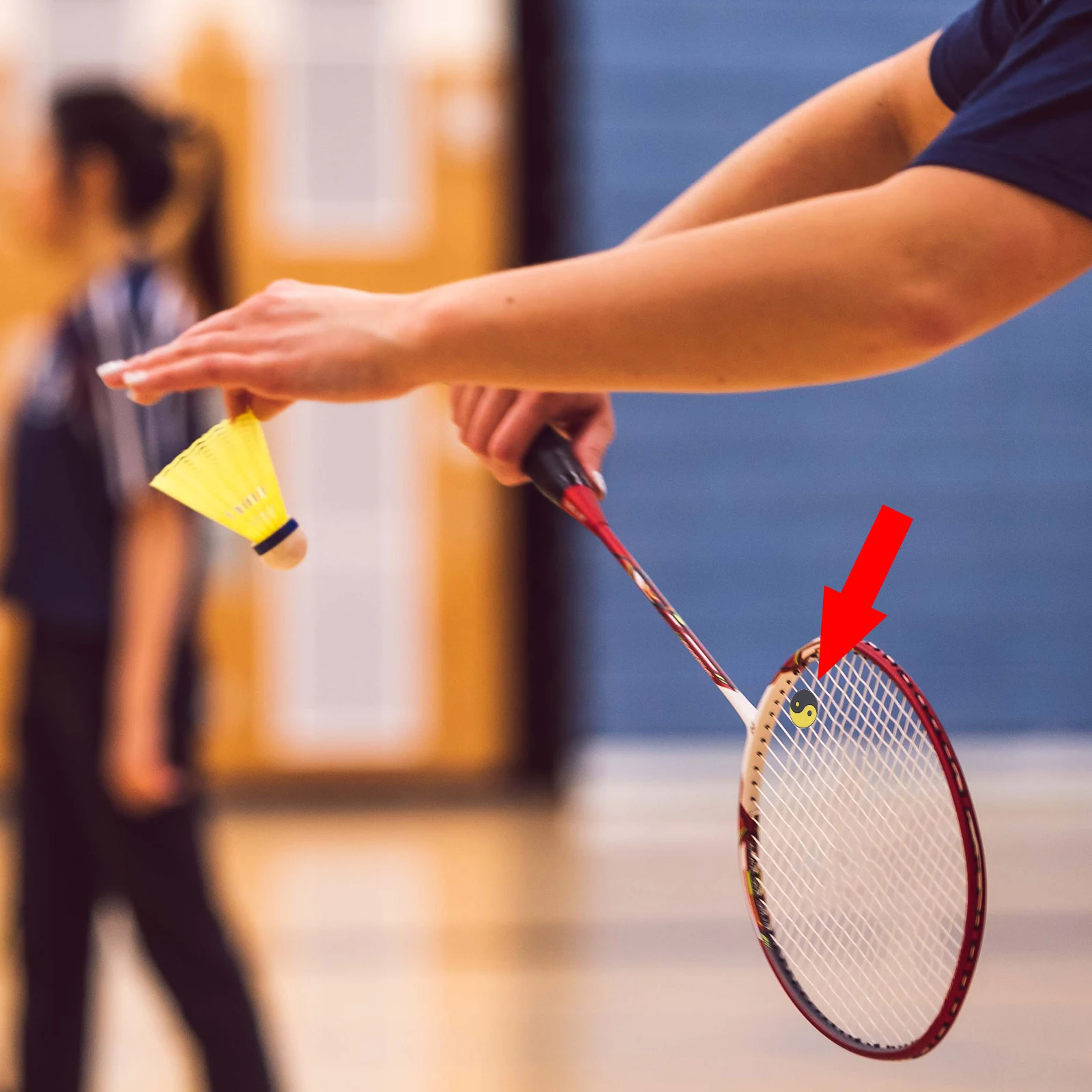 

Shock Absorbers Racket Dampener Tennis Accessories for Women Vibration Shocks Soft Silicone Absorption Strip