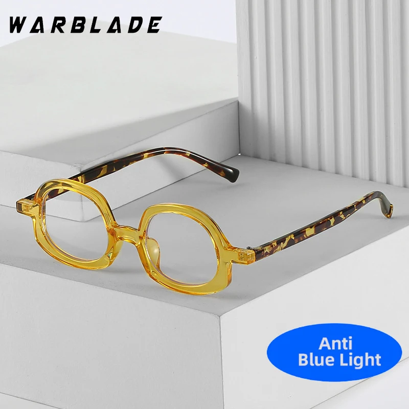 

Retro Oval Optical Eyeglasses Frame Men Woman Glasses Frame Male Vintage Myopia Spectacles Frame Optical Anti Blue Light Glasses