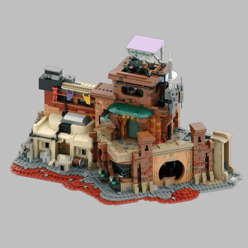 Beliebte Star Film Modell Moc Bausteine Berühmte Film Straße Modell Technologie Blöcke Weihnachten DIY Spielzeug Bau Geschenk