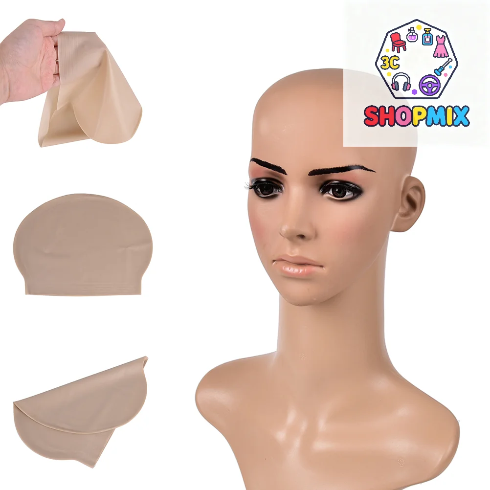 

Искусственная латексная кожа для головы, унисекс, для парика, резиновая шапочка для костюма солдата-голыша, для розыгрышей