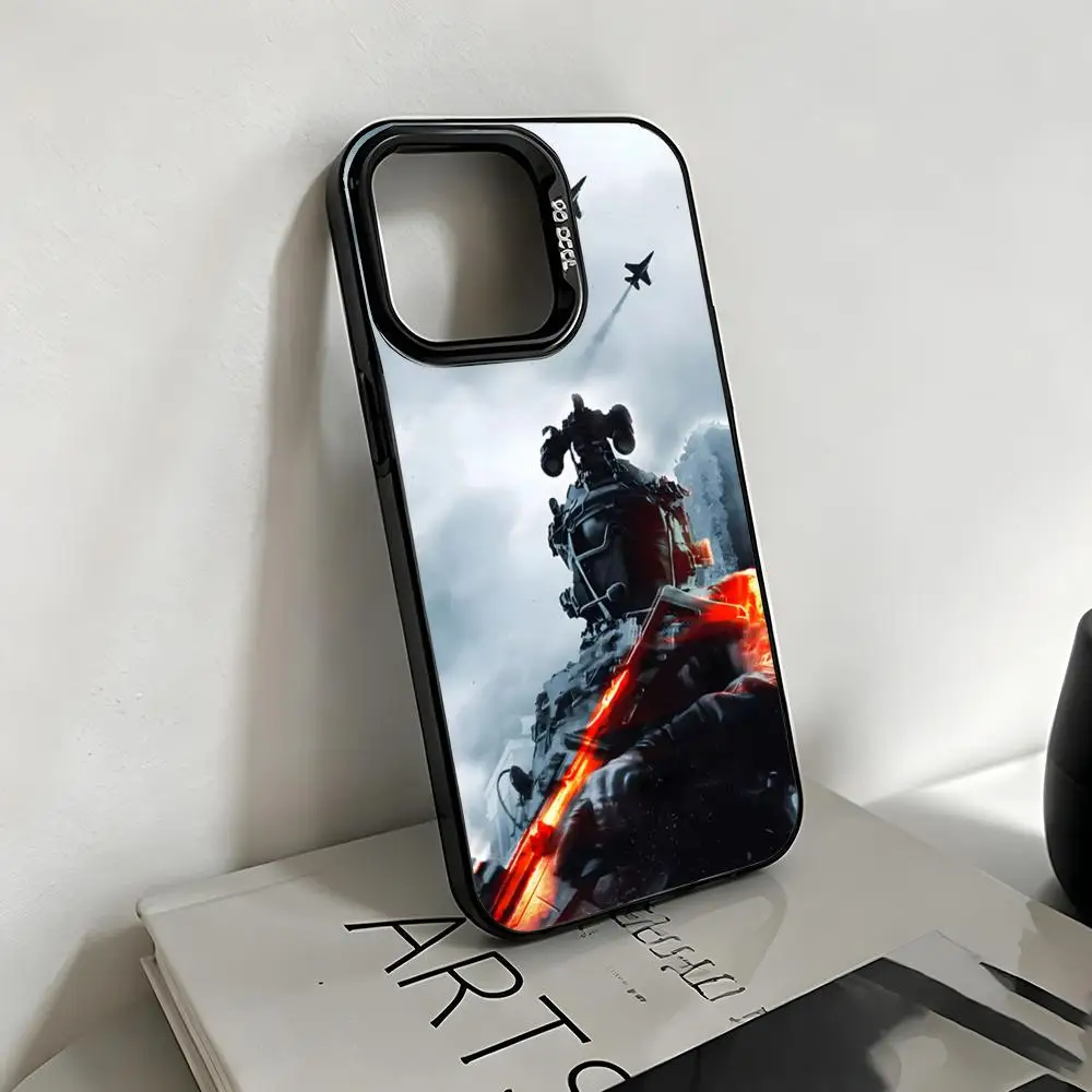 Shooter Game B-Battlefield2042 Phone Case For IPhone 17 16 15 14 13 Pro Max Air Matte Laser Metallic Aurora Luxury Case - view 3