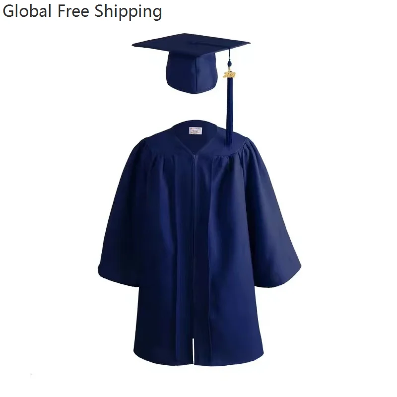 

Children's Graduation Attire Set Elementary School Graduation Gown Kindergarten Boys And Girls Graduation Party Academic Robe