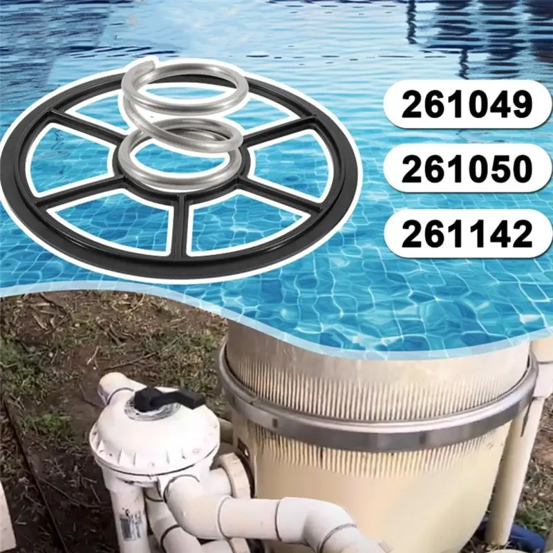 XSXS-272409 Seal Filter Gasket 272400 Compression Spring For Pentair 2Inch Hiflow Multi-Port Valve Diverter Pool Filter